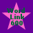 Four identical pink star-shaped icons with green text "Word Link 600" on a purple background, arranged in a