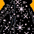A 3x2 contact sheet of a pixel-art animated icon featuring three variations of a female character in black sequined dresses with blue hair, accompanied by text labels "No. 1" and "Babe No. 1" on yellow backgrounds.