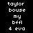 Static pixel art displays repeated text in white on black background, arranged in two vertical with identical content