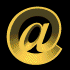 @ symbol in multiple color variations with metallic and glowing effects on black background.