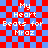 Red and blue checkered background with white pixelated text reading "My Heart Beats for Mraz" in four identical