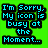 Two side-by-side pixelated text on bright green background with cyan and black lettering