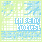 Pixelated icon with light green background and blue text reading "I'M BEING HONEST" in two lines, featuring subtle animation changes