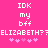 Pixelated pink background with white text and light purple symbols arranged in two mirrored
