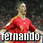 Four- shows soccer players in red jerseys with text overlays reading 'fernando torres is love'