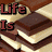 A pixelated image of stacked chocolate bars with text reading "Life Is Like A Box Of Chocolates" in red letters.