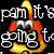 Animated orange and yellow candy corn with flame-like top, surrounded by white pixelated text on black background.