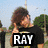 Four- of a person with curly brown hair in various poses and backgrounds, each overlaid with bold text labels