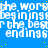 Blue background with repeated white text phrases and scattered yellow dots, featuring partial gray rectangle on right edge.