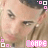 Animated contact sheet of a person's face with pink text and pixelated border elements across multiple frames.