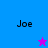 Four display the name 'Joe' with a star icon changing color between blue and purple backgrounds