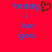 Red background with blue text 'teddy i luv you' and a brown pixelated heart symbol above the word 'i'.