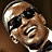 A 4-frame contact sheet of a pixelated animated icon featuring the same man in four different poses with sunglasses, smiling widely across all frames and one frame showing text "Coolbuddy.com" on black background.