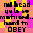 Pixelated text on a checkered background with alternating yellow and pink squares.