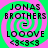 Four identical pixelated icons arranged in a , each featuring text over a green and pink spiral background