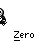 Pixelated character with skull face and black outfit, displayed in multiple poses on gray background.
