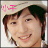 25 small images showing a person with changing facial expressions, hair styles, and text overlays in pink, orange, and green