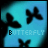 Animated sequence of blue-tinted icons featuring black butterfly silhouettes and changing text labels beneath them.