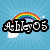 Animated icon with rainbow, cloud, and text 'Allay05' on blue background; transitions to static pink leopard print with equal sign; final frame shows 'BFF's' text over grayscale image.