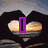 Animated sequence showing 'I Love You' text over heart-shaped hands, a flame background, and a beach scene.