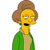 Pixelated character with yellow skin, brown hair, green jacket over beige shirt, closed eyes, open mouth on white background.