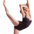 Pixelated dancer in black outfit with arms raised, pink background text "Dancers" and "KICK BUTT!!!"