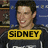 A person in a dark shirt with white accents appears across three , each displaying different yellow text overlays: 'SIDNEY', 'CROSBY', and '#87'