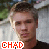 A pixelated image of a person with light brown hair and dark clothing, featuring red text reading CHAD at the bottom left.