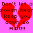 A static image with a bright pink background featuring two identical red broken heart symbols and pixelated brown text reading "Don't let a broken heart keep you down so Flirt!!!".