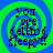 Four identical display a green and blue spiral background with dark text reading "you are getting sleepy" in each