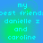 Pixelated cyan text on a blue-green gradient background arranged in four identical quadrants.
