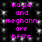 Static image with repeated text in bright pink pixelated font on black background, each line reading 'kayla and meghann are bff's' against a pattern of white square pixels.