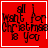 Red square icon with black text reading "all i want for Christmas is you" and white border, featuring a small heart symbol in bottom-right corner.