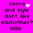 Pixelated text on bright pink background with animated heart and sparkle effects near 'cierra' text.