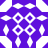 Static pixel art featuring a symmetrical pattern of white geometric shapes on a solid purple background, with diamond and circular forms arranged in a grid-like composition.