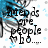 Pixelated text on a white background with blue and gray abstract shapes, showing sequential changes in text content.
