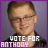 Six- of a person with short light brown hair and glasses, wearing a dark shirt against a purple background, each displaying different text overlays