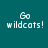 Four variations of a teal background with white pixelated text reading 'Go wildcats!' displayed in a