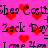 Pink background with red hearts and repeated black text reading "Shea Costi + Zack Day = I love You" in a pixelated font.
