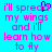 Pixelated text on cyan background with blue cursor icon, showing two identical frames side-by-side.