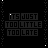 Animated pixel art icon with blue and white text 'ITS JUST TOO LITTLE TOO LATE' on black background, featuring changing snowflake and X patterns.