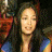 A pixelated image shows a person with long dark hair wearing a blue top on the left, next to green text reading 'OriginalIcons.com' on a solid background.