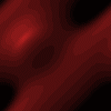 Red and blue gradient waveforms shift across a black background in a smooth, continuous animation.