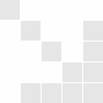 Animated sequence of orange and gray pixel blocks forming a pattern with a central white space, transitioning to static images of religious figures and a dove