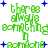 Green pixelated text reads 'there's always something in somethin' with blue plus signs scattered around on a white background.