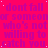A static image with a bright pink background and repeated purple text reading "dont fall or someone who's not willing to catch you" in a pixelated font.