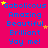 A static image with a bright pink background displays repeated text in blue and yellow stars scattered throughout.