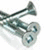 A pixelated image of two crossed metal screws on a white background, with a second frame showing bold black text overlay reading "Screw u Cody!!!".