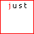Animated sequence of four showing 'just' text with red and black lettering, followed by three displaying 'just friends' with a period below, ending with two question marks