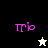 Four display pink text and star symbols on black, gray, white, and dark gray backgrounds with varying star colors